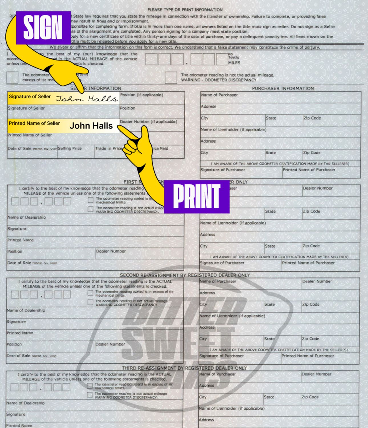 How to Sign Over a Car Title in Indiana