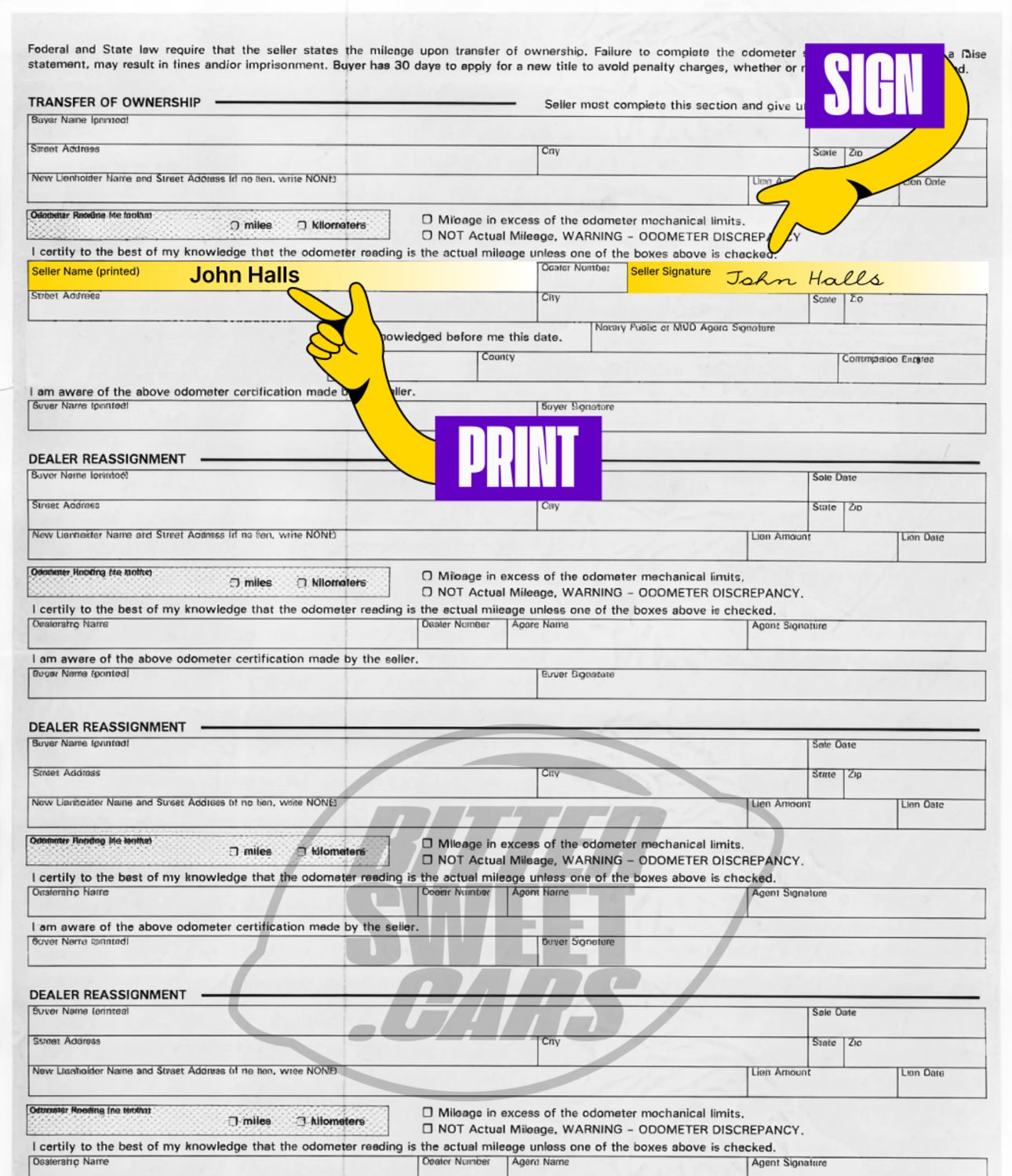 How to Sign Over a Car Title in Arizona