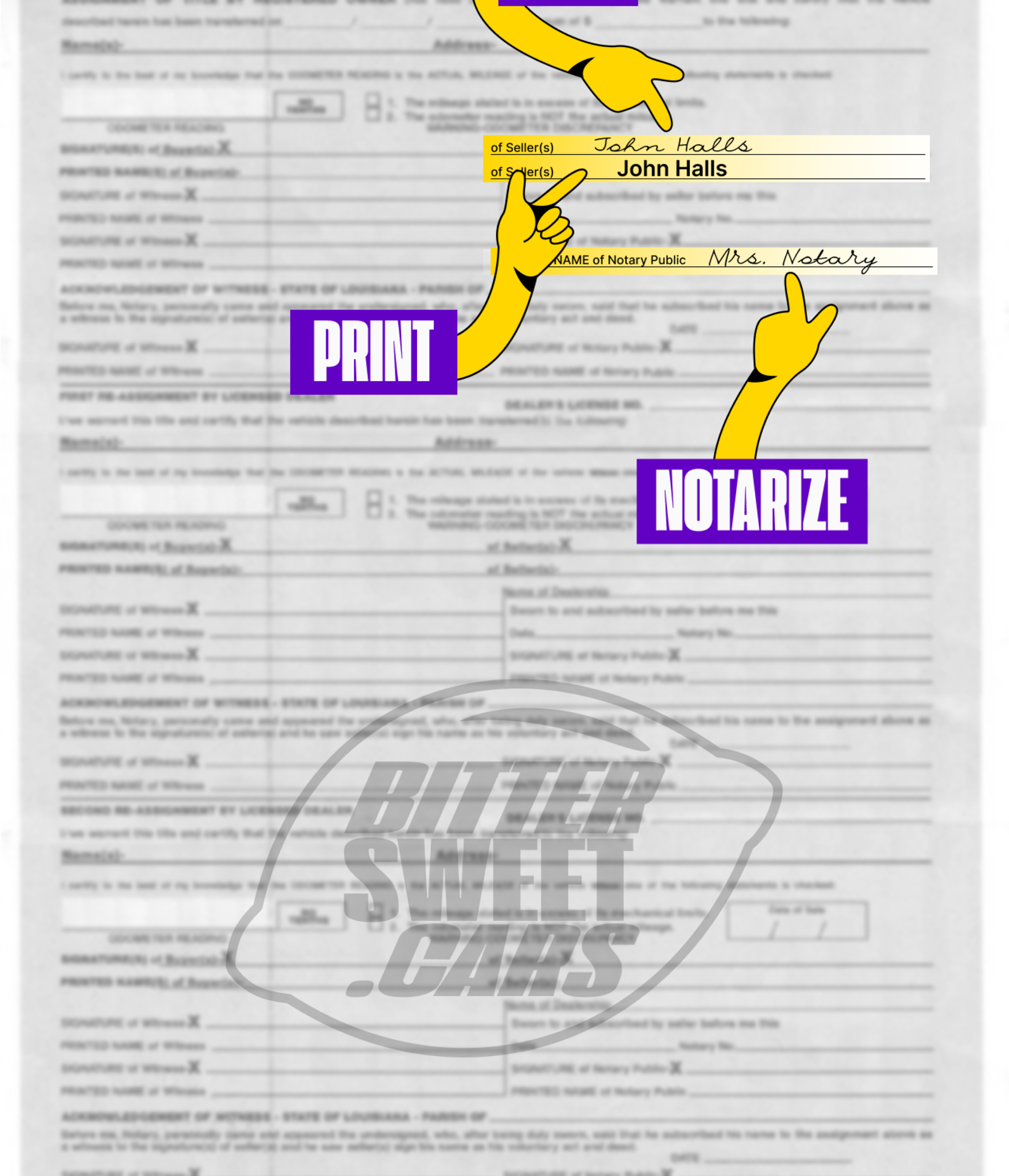 How to Sign Over a Car Title in Louisiana