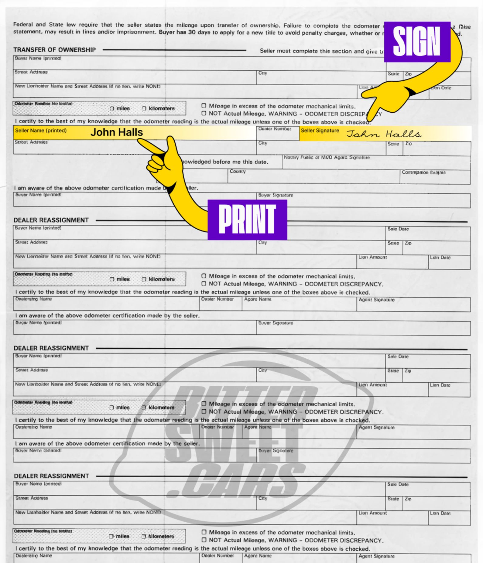 How to Sign Over a Car Title in Arizona