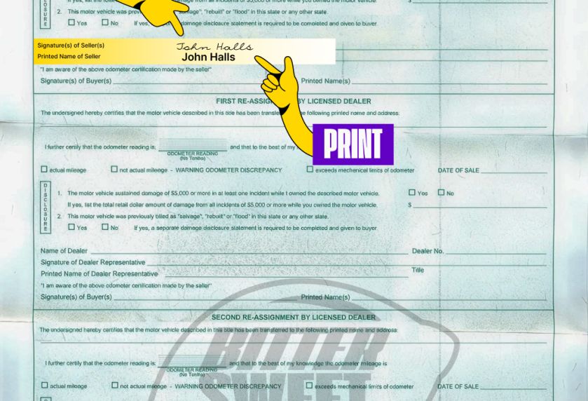 How to Sign Over a Car Title in Iowa
