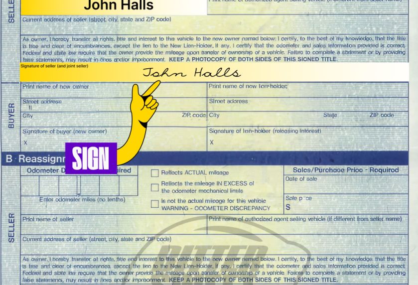 How to Sign Over a Car Title in Utah