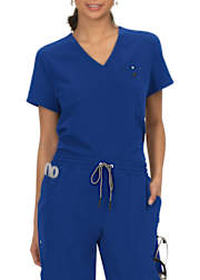 Ready to Work 1-Pocket Tuck-In Scrub Top