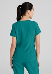 Rhythm 2-Pocket V-Neck Scrub Top