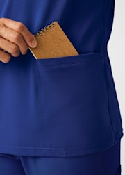 4-Pocket V-Neck Men's Top