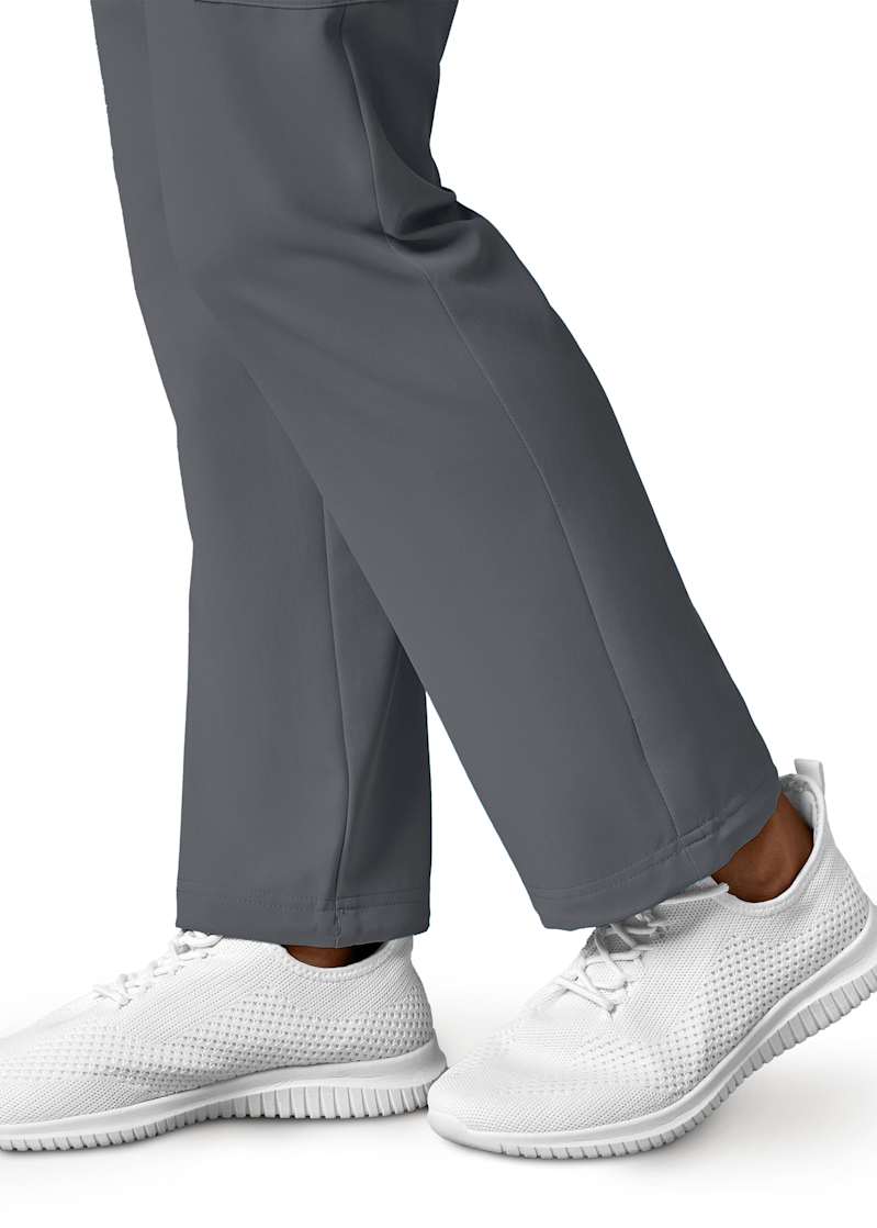 6-Pocket Highrise Rib Knit Waistband Cargo Pant