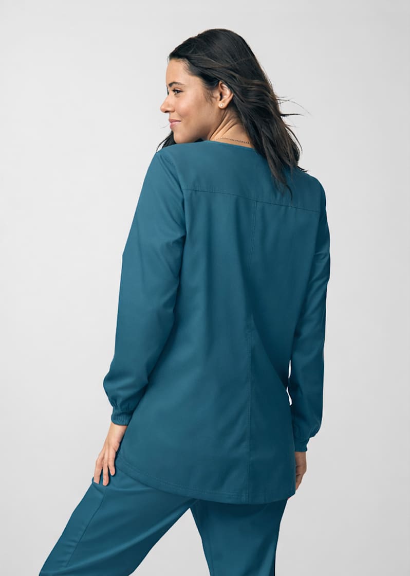 Landau Proflex Snap Front Scrub Jacket | Scrubs & Beyond