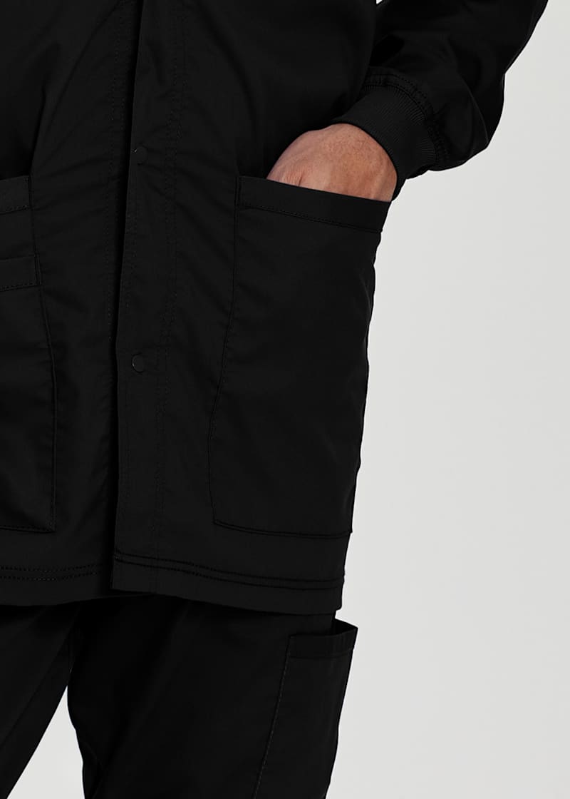 Landau Proflex Men's Snap Front Warm Up Scrub Jacket | Scrubs & Beyond
