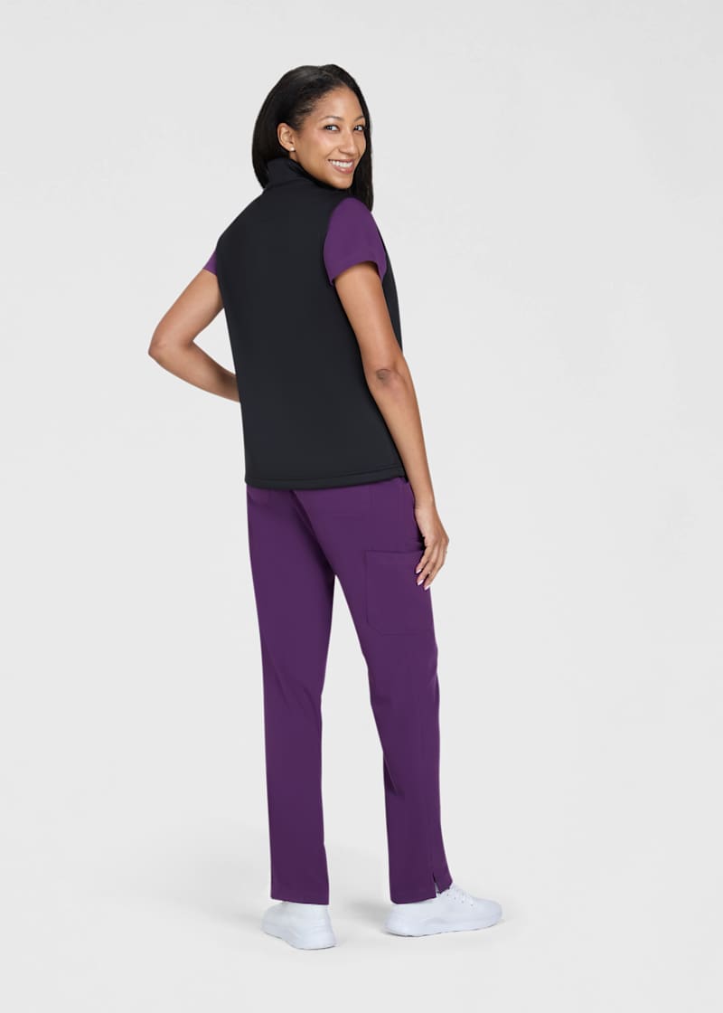 Koi Koi Essentials Alia 3-Pocket Zip Front Vest | Scrubs & Beyond