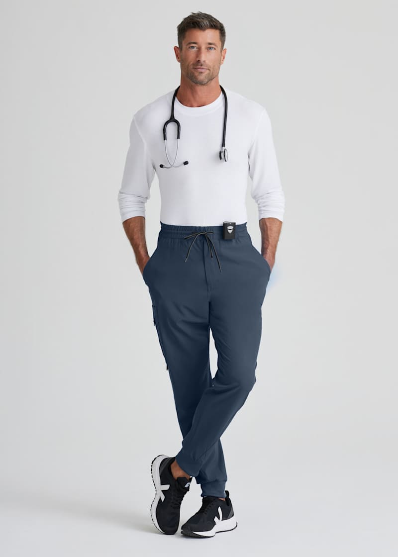 Barco One Men's Vortex 5 Pocket Drawstring Scrub Pants | Scrubs