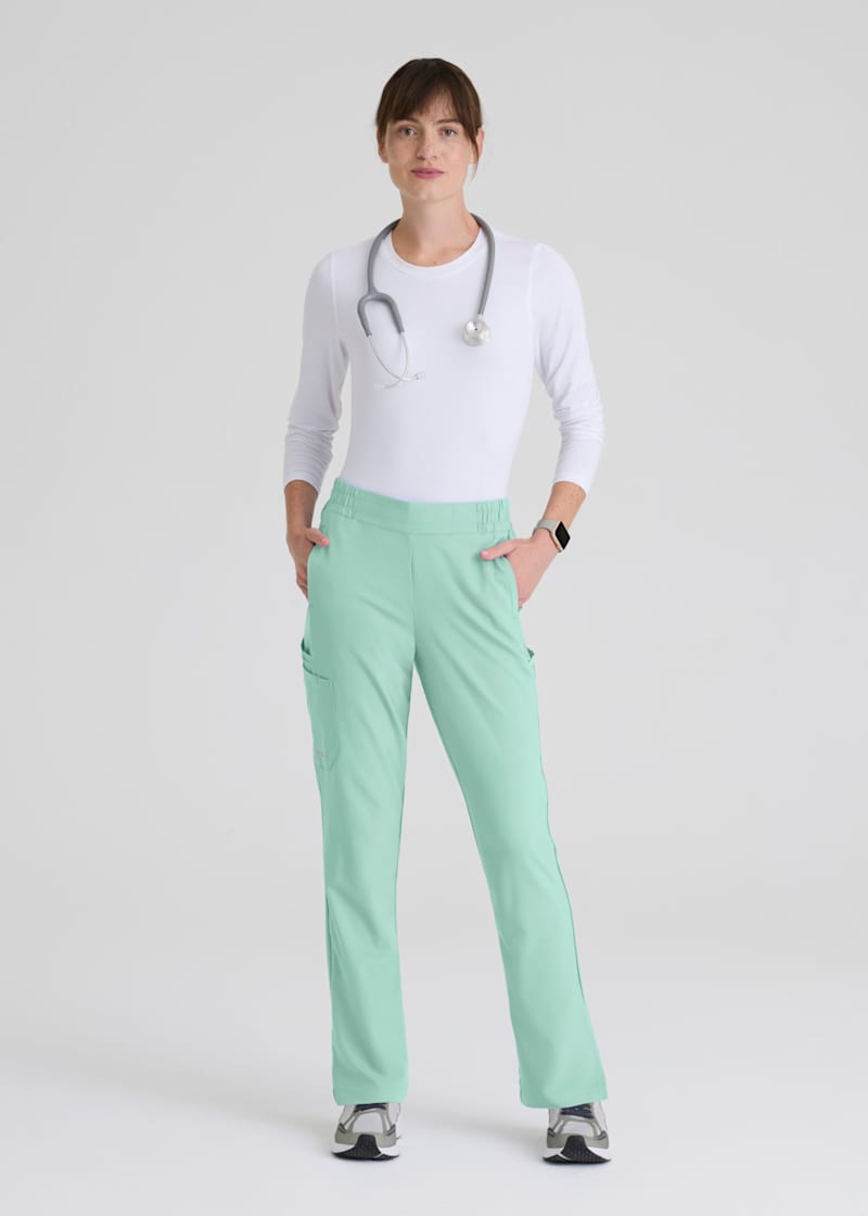 Cosmo 6-Pocket Mid-Rise Tapered Leg Pant | Scrubs & Beyond