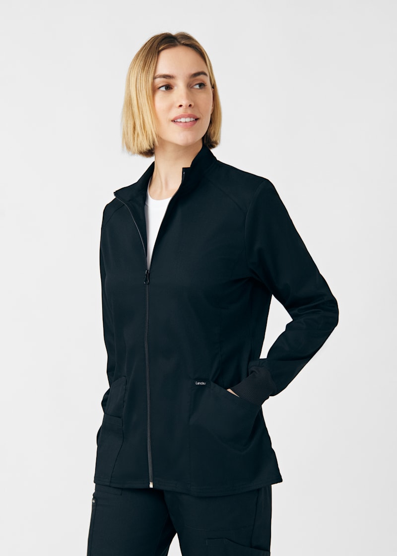 3-Pocket Zip-Front Jacket | Scrubs & Beyond