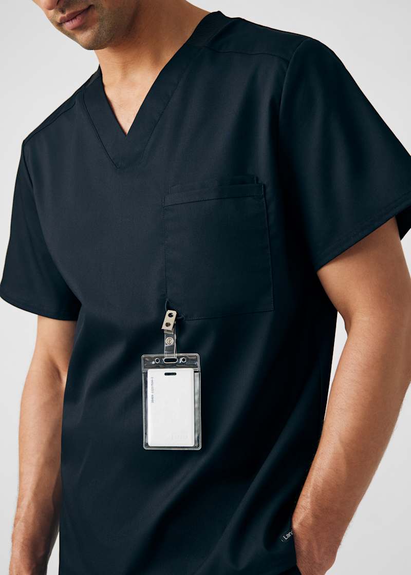 2-Pocket V-Neck Men's Top | Scrubs & Beyond