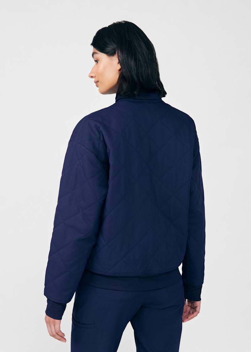 White Cross VIBE White Cross VIBE 2-Pocket Zip Front Puffer Bomber