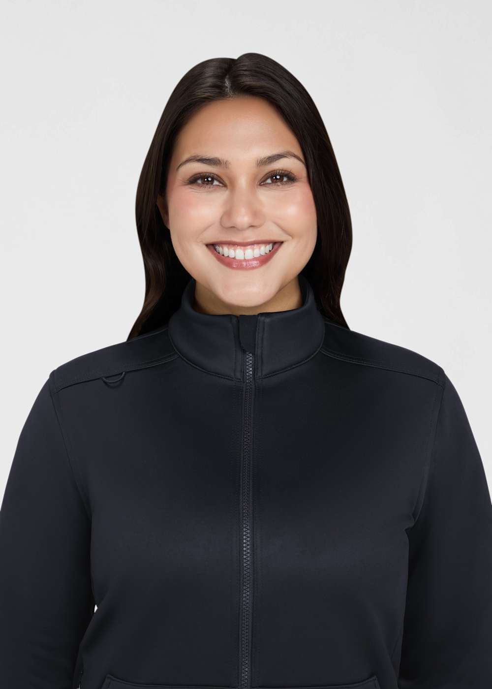 Koi Koi Essentials Jaqueline 3-Pocket Zip Front Scrub Jacket