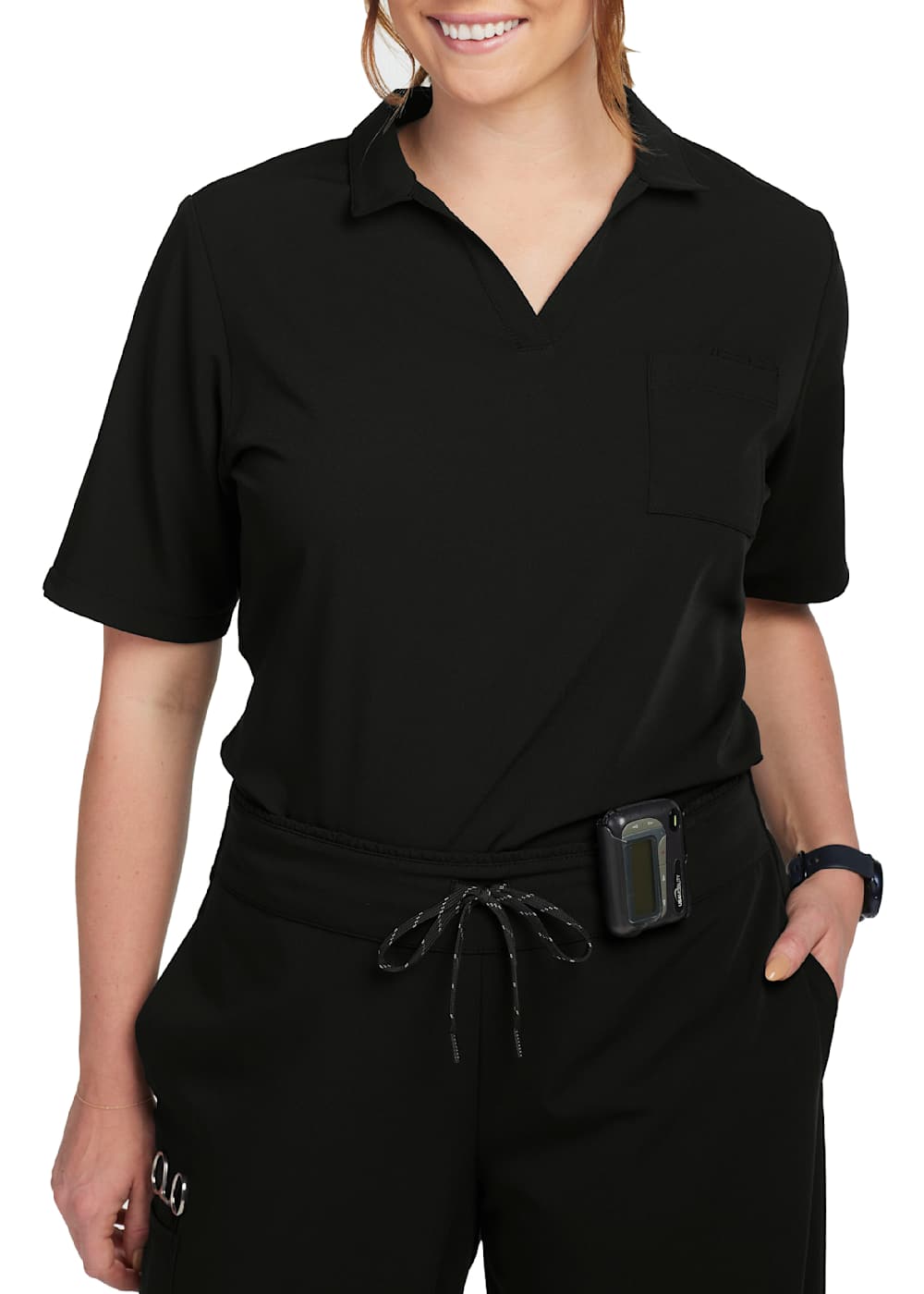 Sway Back Tuck シャツ ブラウン Plage 2WAY ラグラン Back V プル