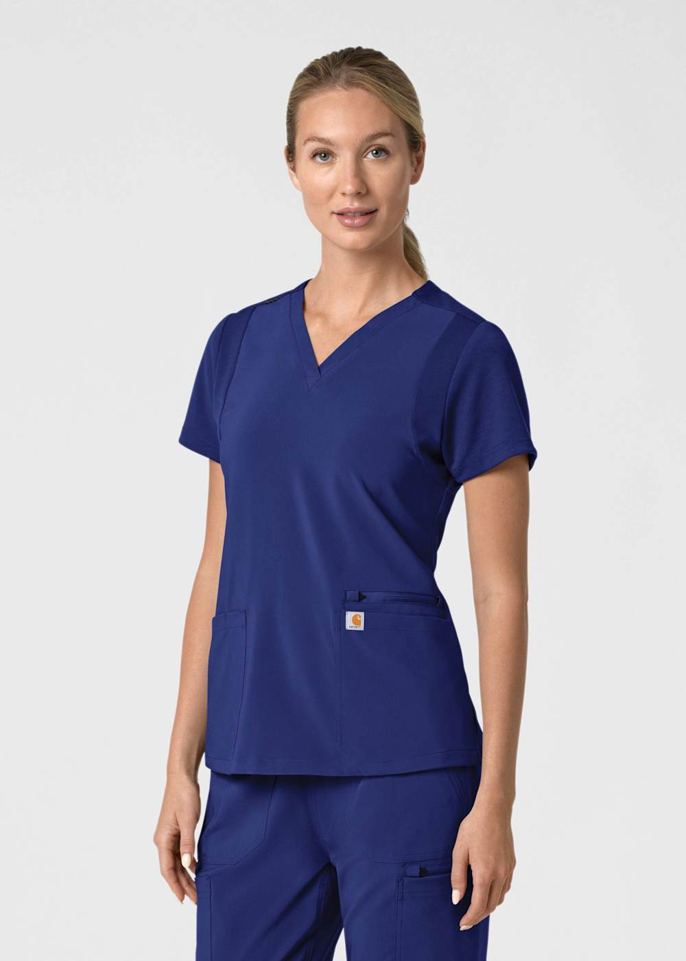 4-Pocket V-Neck Modern Fit Top