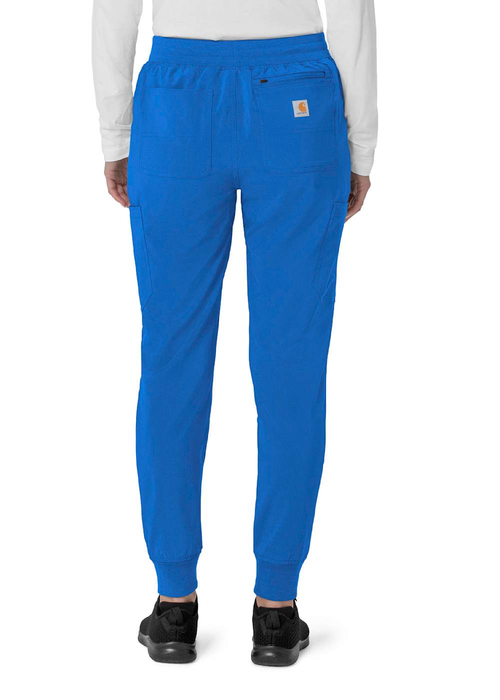 8-Pocket Elastic Waistband Cargo Jogger