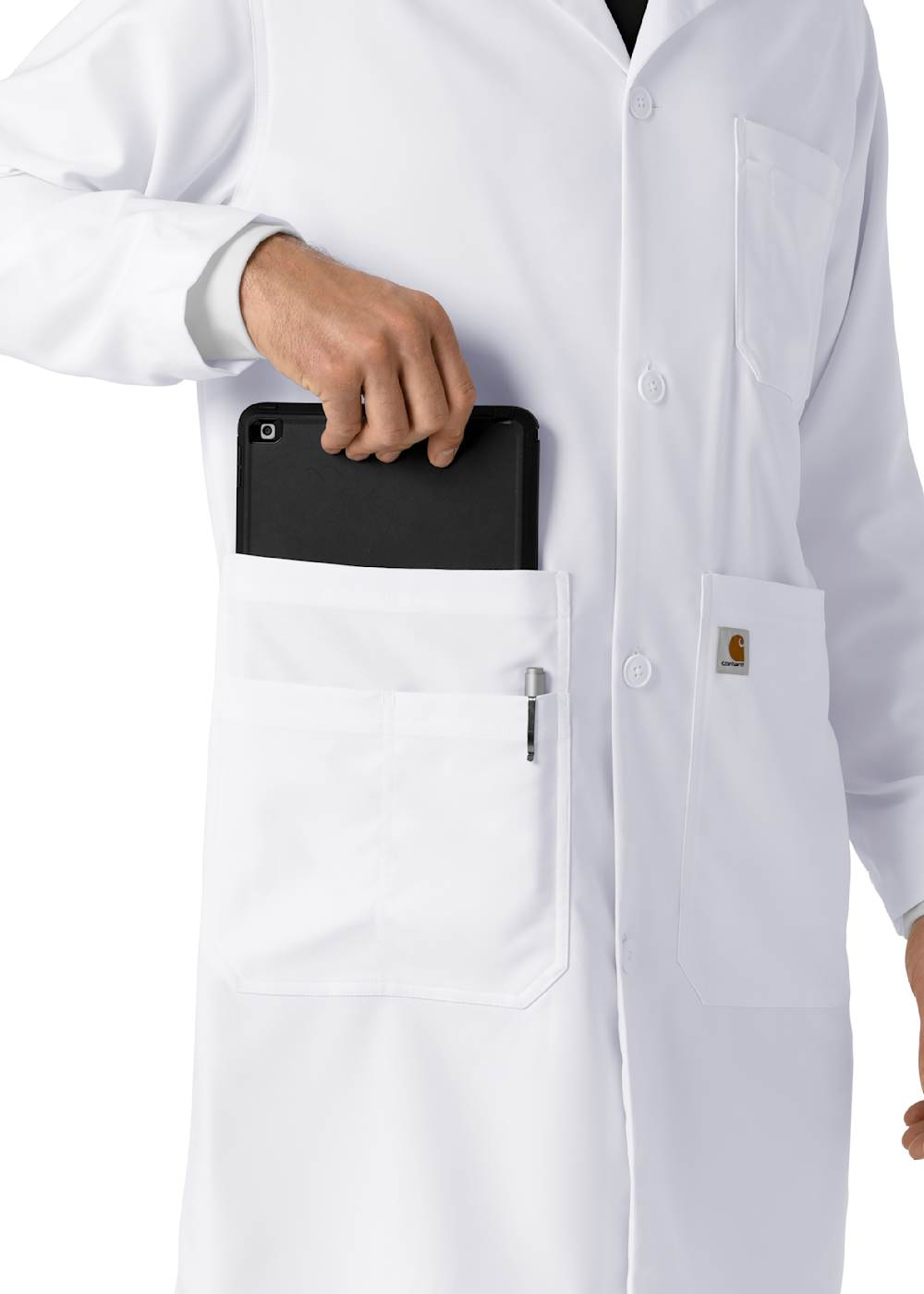 Carhartt Carhartt Men's 9-Pocket 42 Long Length Lab Coat | Scrubs