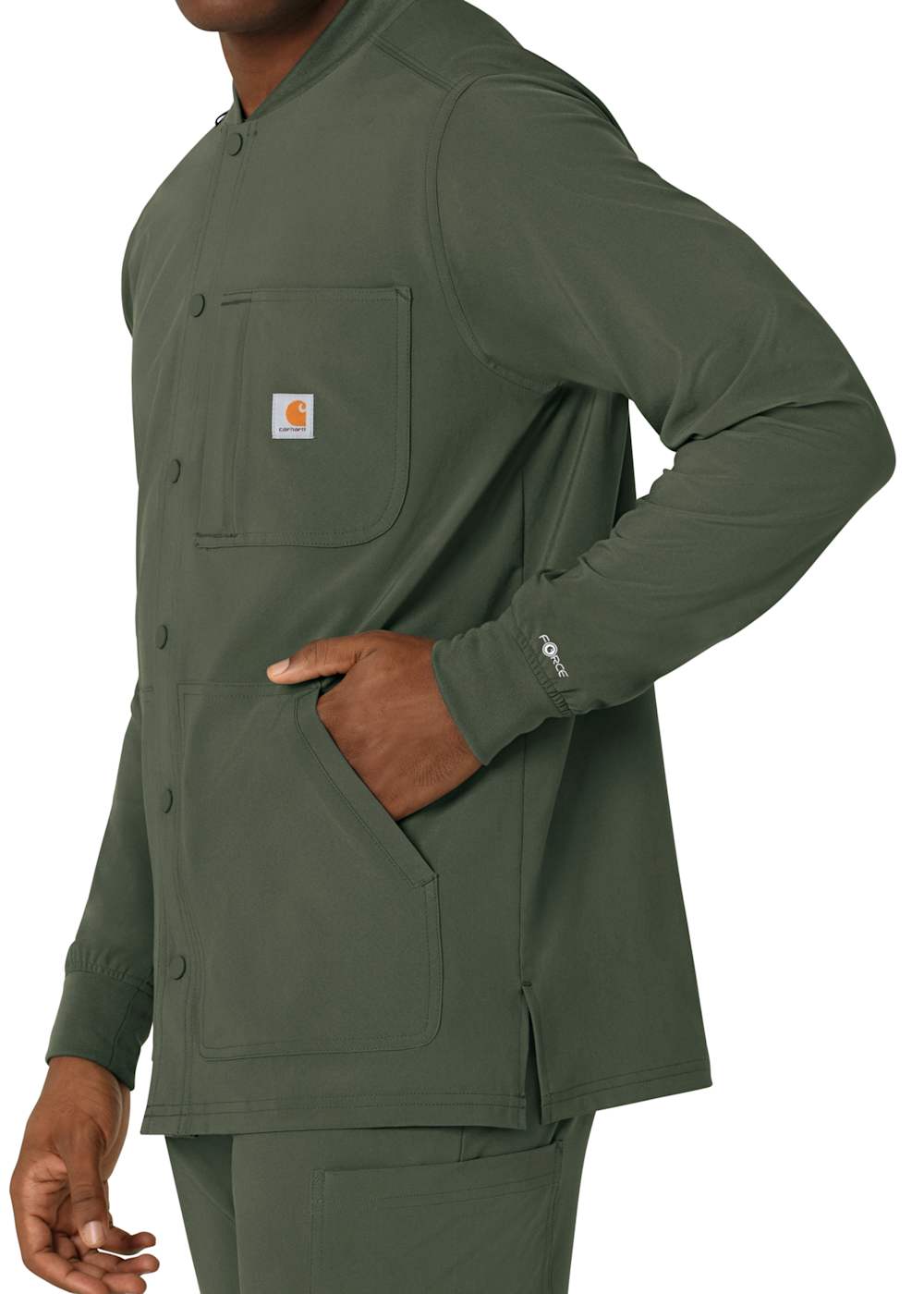 トップス c-boy work style snap-on & Carhartt code Carhartt Loose Fit Midweight Iconic Logo Sleeve Graphic