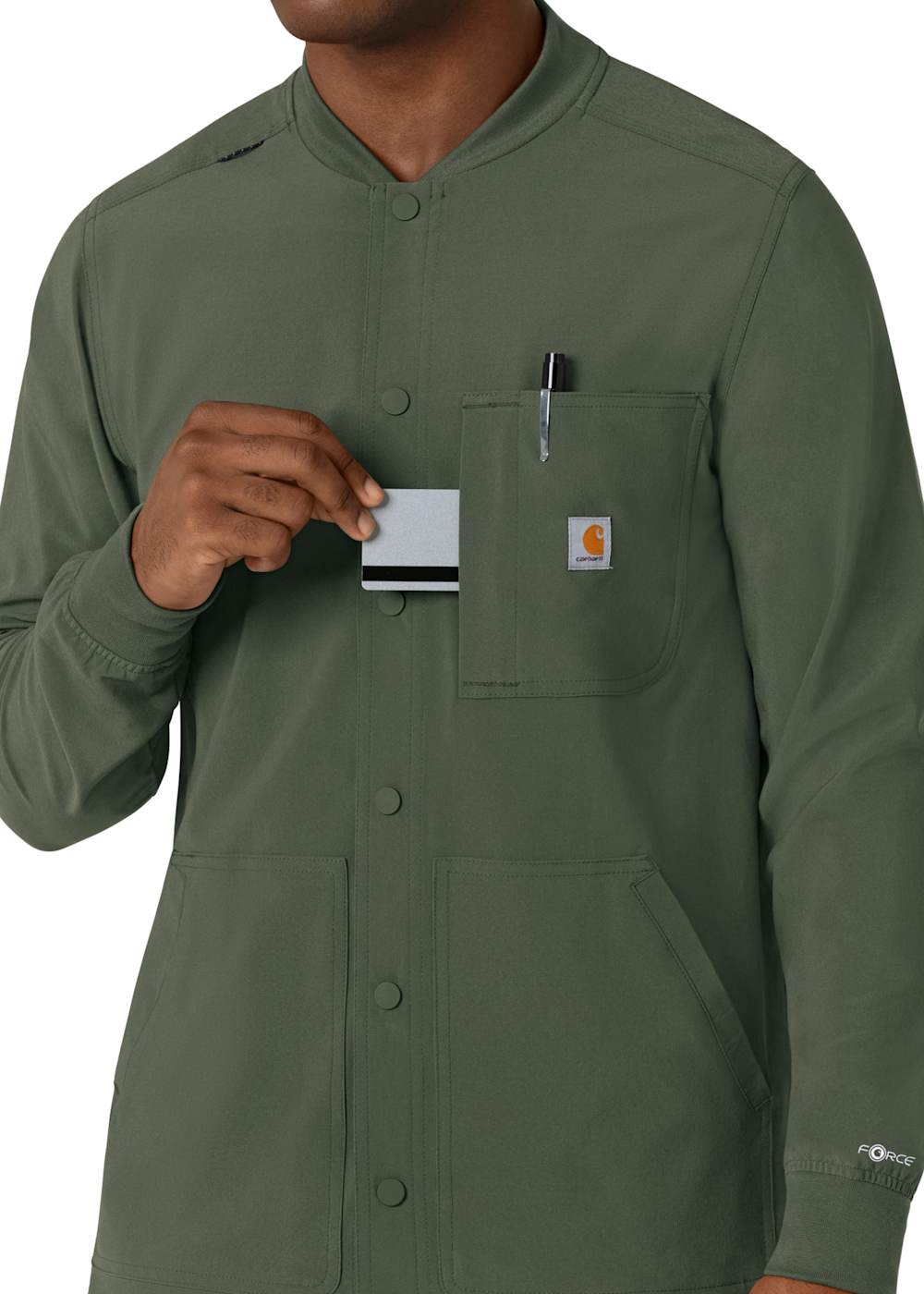 トップス c-boy work style snap-on & Carhartt code Carhartt Loose Fit Midweight Iconic Logo Sleeve Graphic