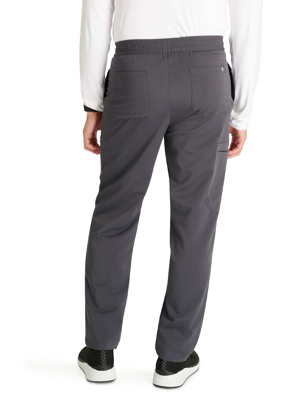 Men's 5-Pocket Elastic Waistband Tapered Leg Cargo Pant