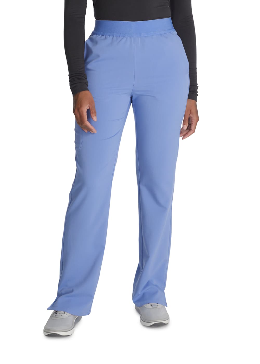 5-Pocket Elastic Waistband Cargo Straight Leg Pant | Scrubs
