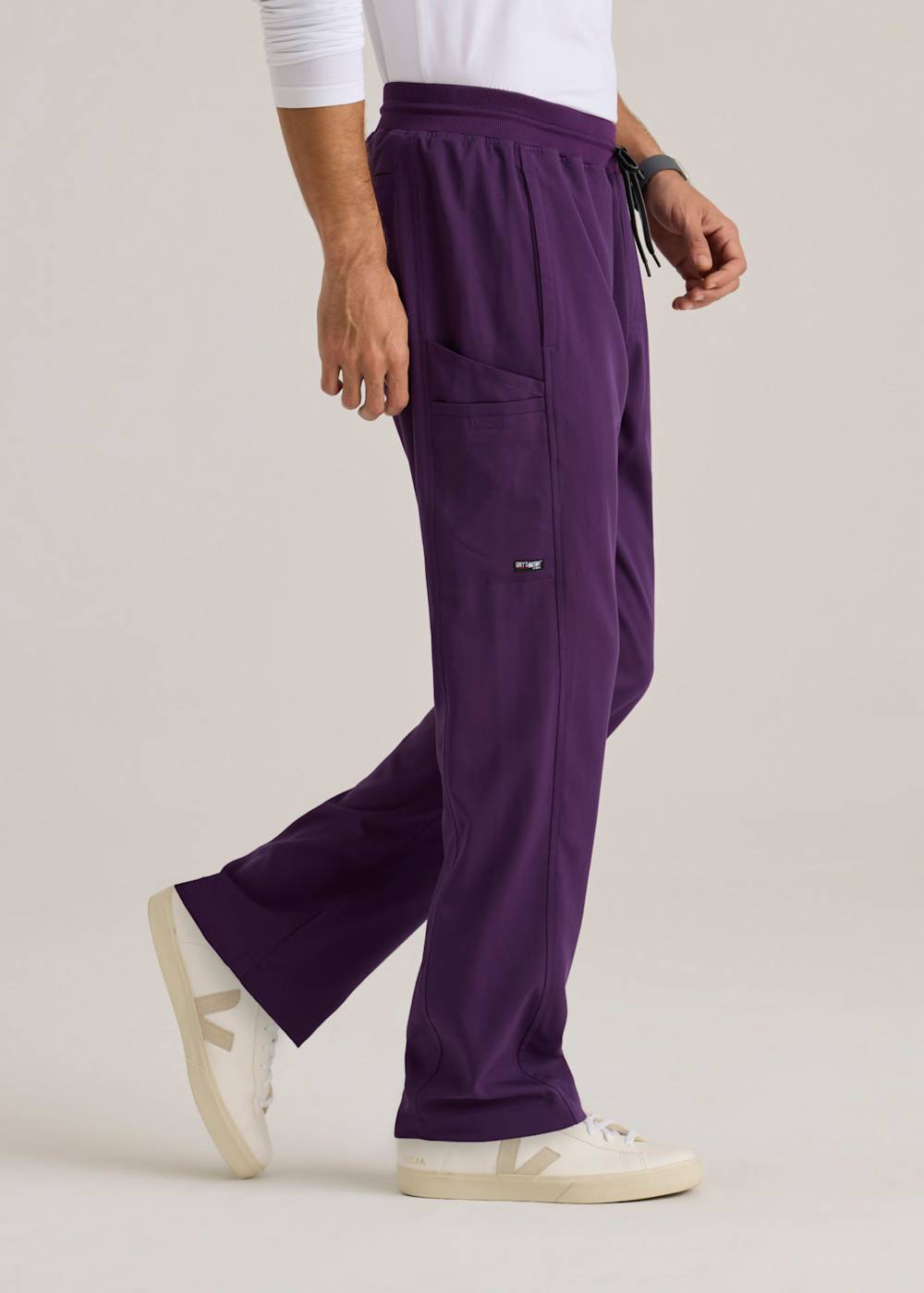 Hudson 6-Pocket Slim Straight Leg Scrub Pant 