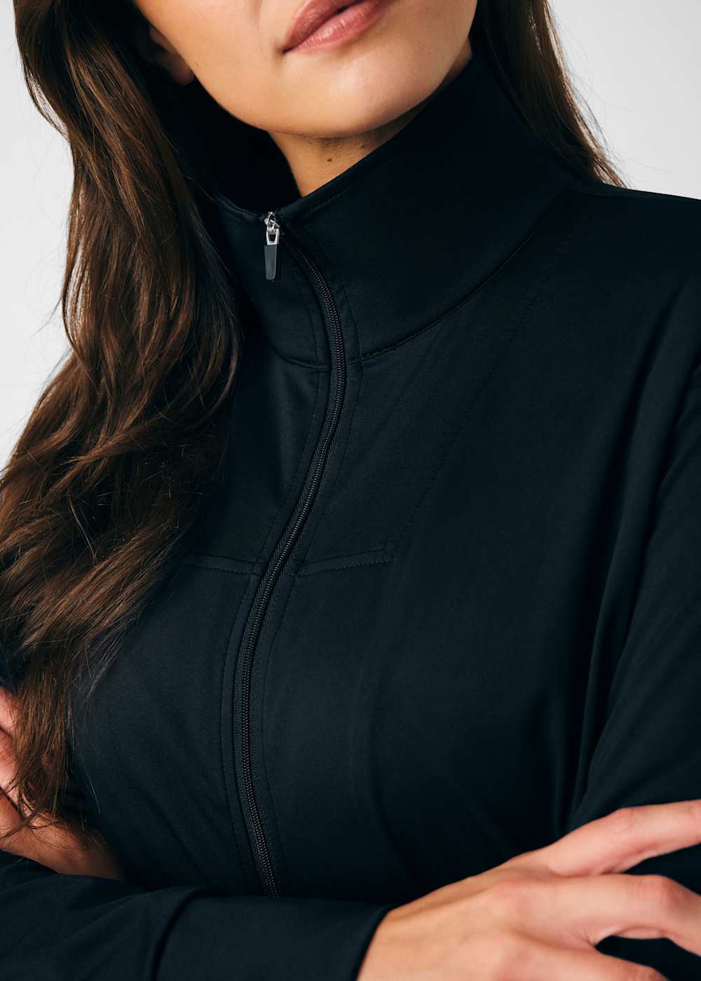 Ease 4-Pocket Zip Front Drop Shoulder Jacket