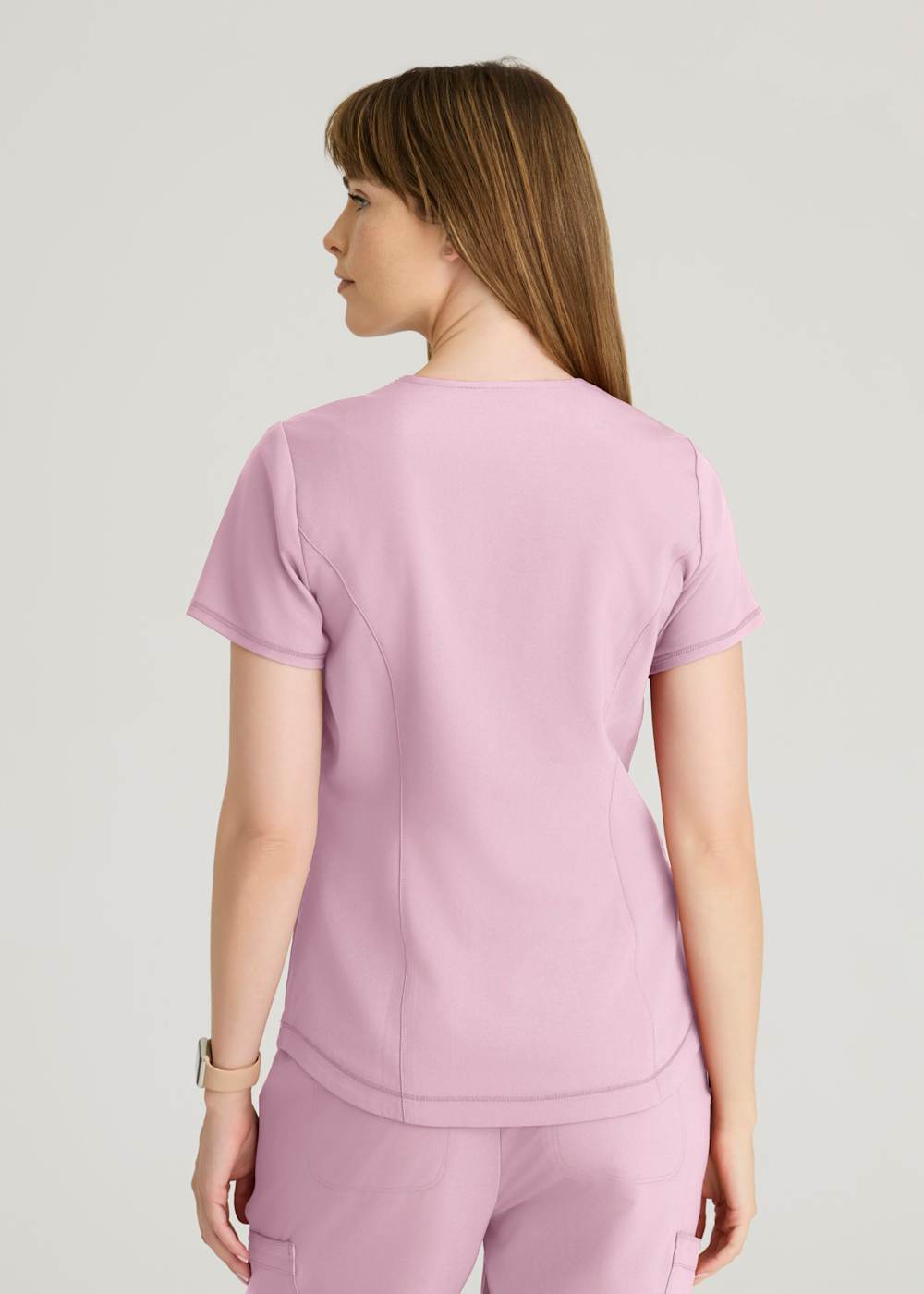 Rhythm 2-Pocket V-Neck Scrub Top
