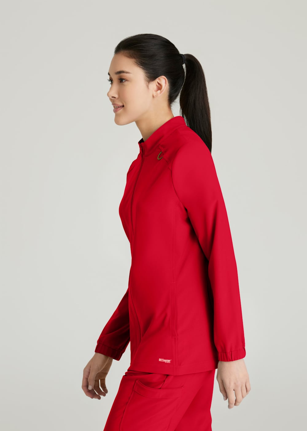 3-Pocket Zip Front Warm Up Jacket