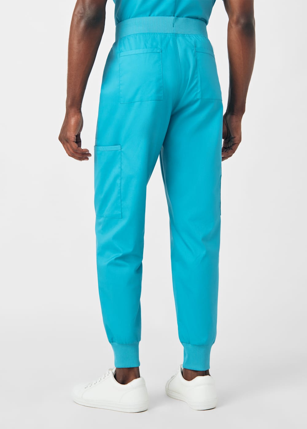7-Pocket Elastic Waistband Men's Cargo Jogger | Scrubs & Beyond