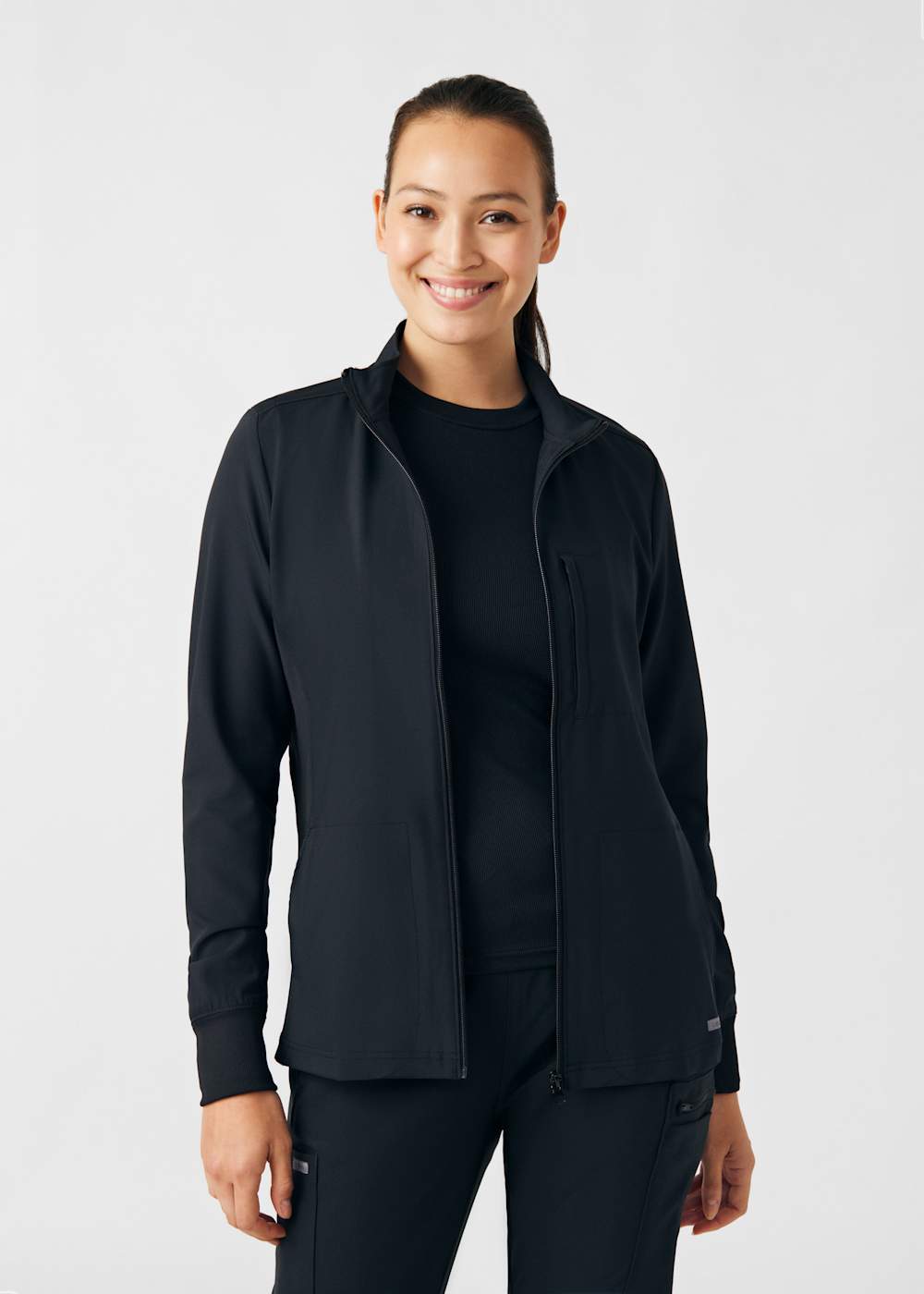 3-Pocket Zip-Front Jacket | Scrubs & Beyond