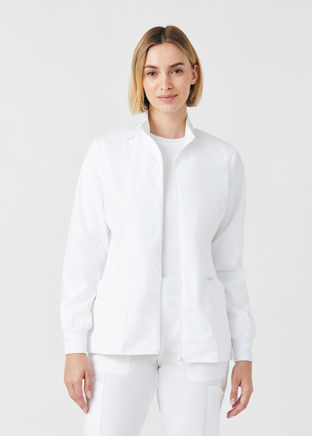 3-Pocket Zip-Front Jacket | Scrubs & Beyond