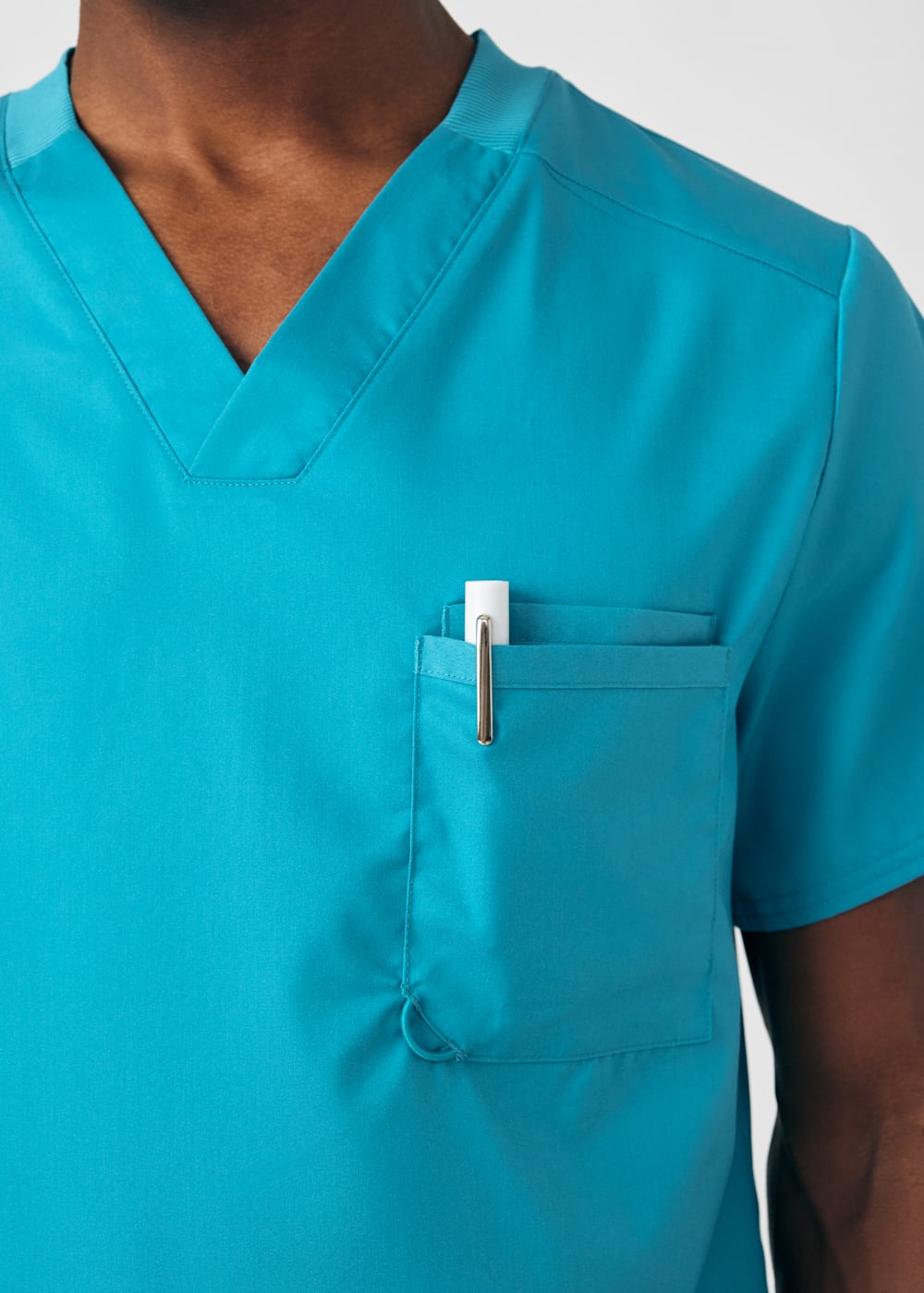 2-Pocket V-Neck Men's Top | Scrubs & Beyond