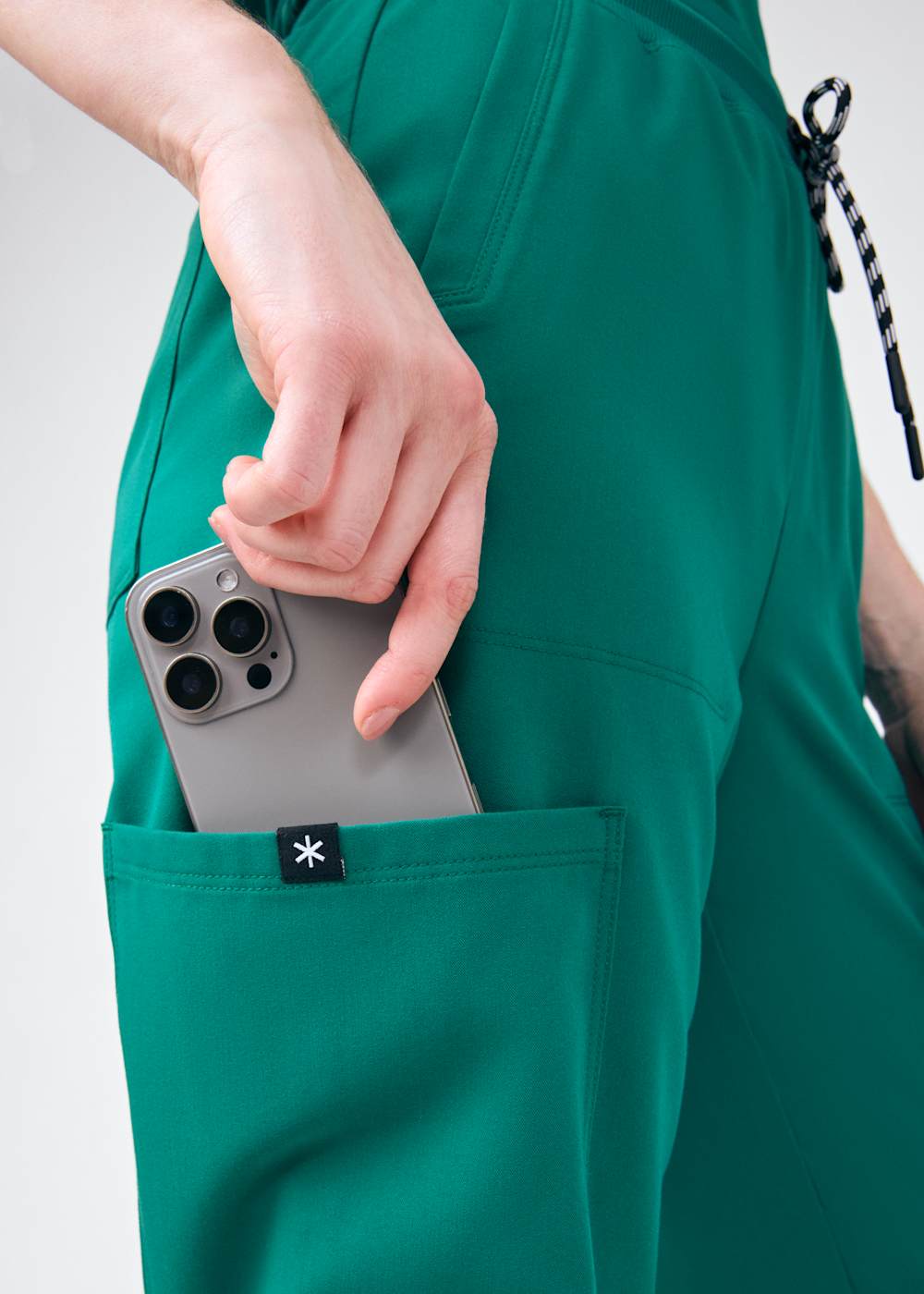 Carefree 6-Pocket Tapered Leg Cargo Pant | Scrubs & Beyond