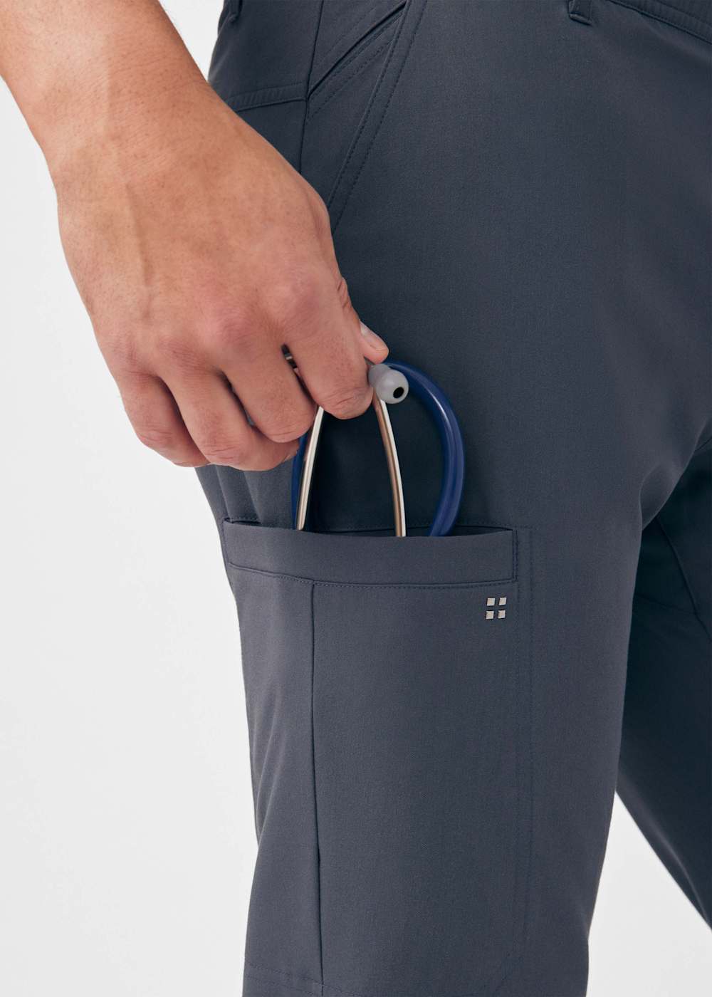 Men's 7-Pocket Internal Drawcord Button Front Closure
