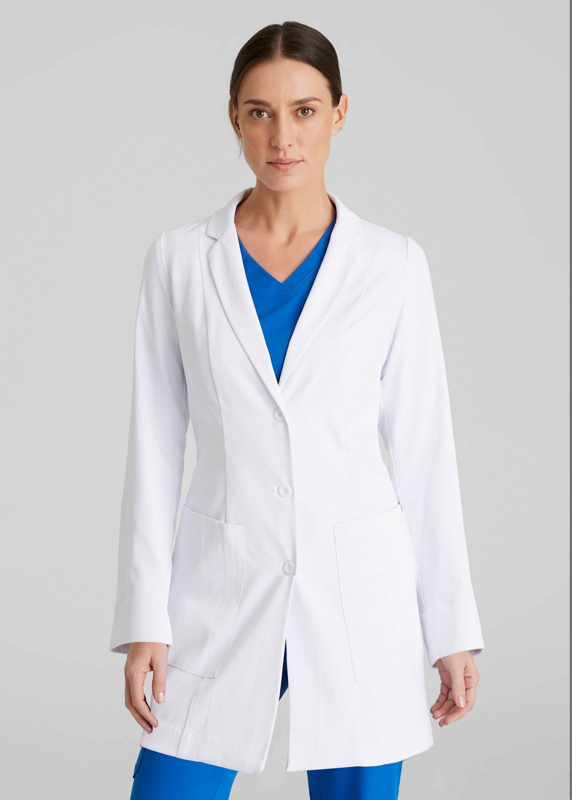 Merit 3-Pocket 30 Inch 3-Button Lab Coat