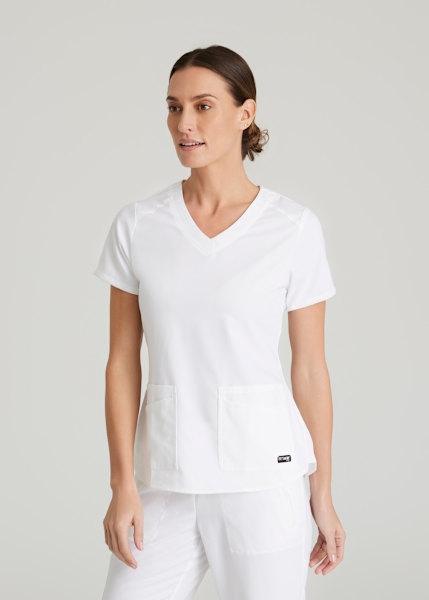 best white scrub pants