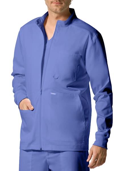 Barco Unify 3-Pocket Zip Front Warm-up Scrub Jacket