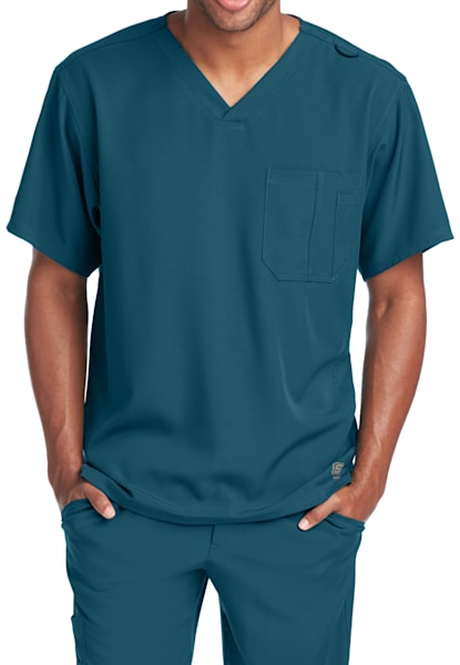 Beyond Scrubs Happiness Collection Charm Scrub Top