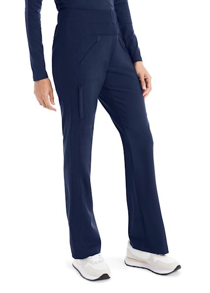 Straight-Leg Uniform Pants