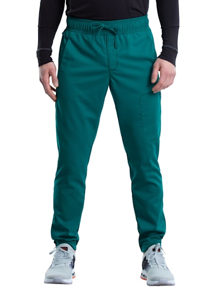 5-Pocket Elastic Waistband Men's Cargo Jogger