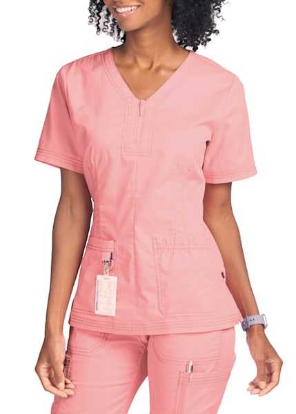 NEW IMPROVED Koi Stretch Scrubs - Koi Stretch Regan Scrub Top and