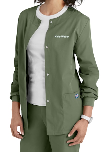 Landau Essentials Warm-Up Scrub Jackets