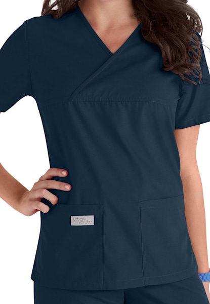 Skechers Reliance 3 Pocket Mock Wrap Scrub Top