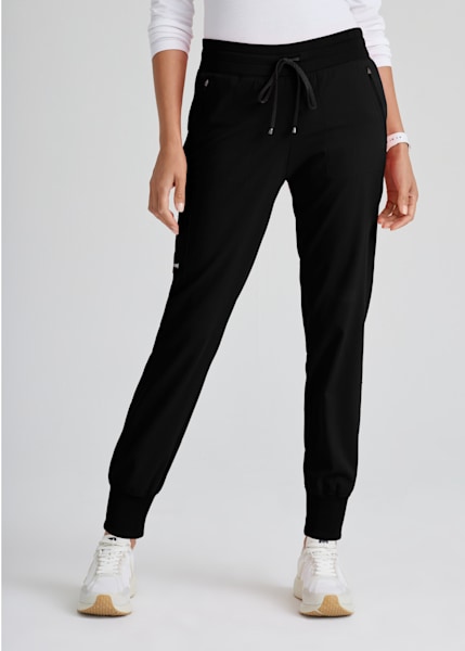 Black Jogger Work Pants