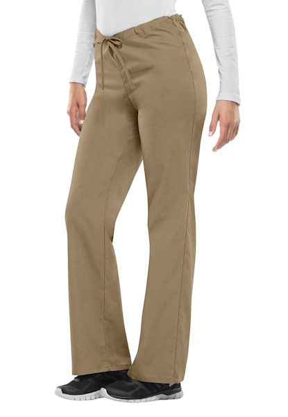 Elastic Waist Khaki Pants | Scrubs & Beyond