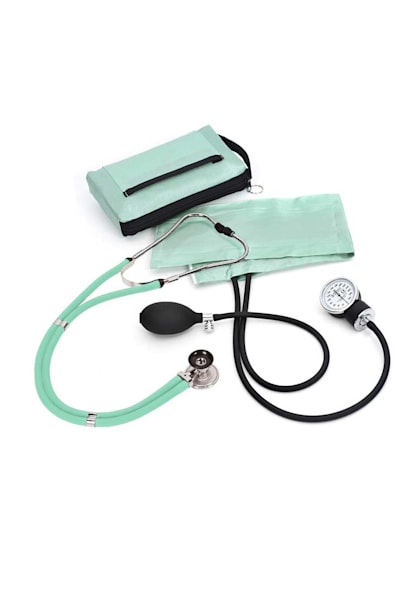 Medical stethoscope head lying on blue doctor uniform closeup. Medical  tools and instruments shop, therapeutist workspace, physical, blood  pressure measurement concept - MediLodge of Munising