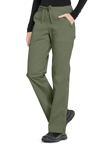 Cherokee Workwear Professionals Men's Tapered Leg Drawstring Cargo Scrub  Pants